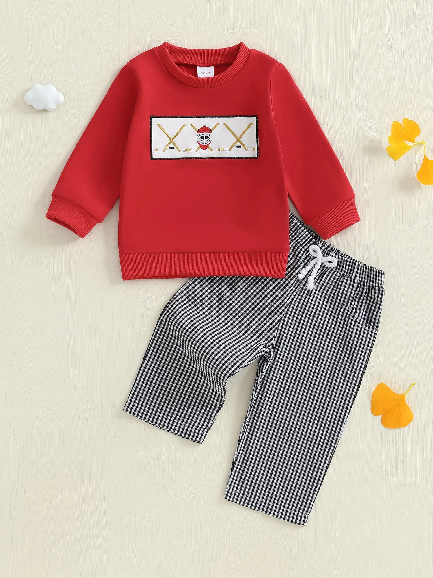 Toddler Boy Winter Outfit Snowflake Print Hoodie and Fleece Lined Joggers 2 Piece Set for Cold Weather Style