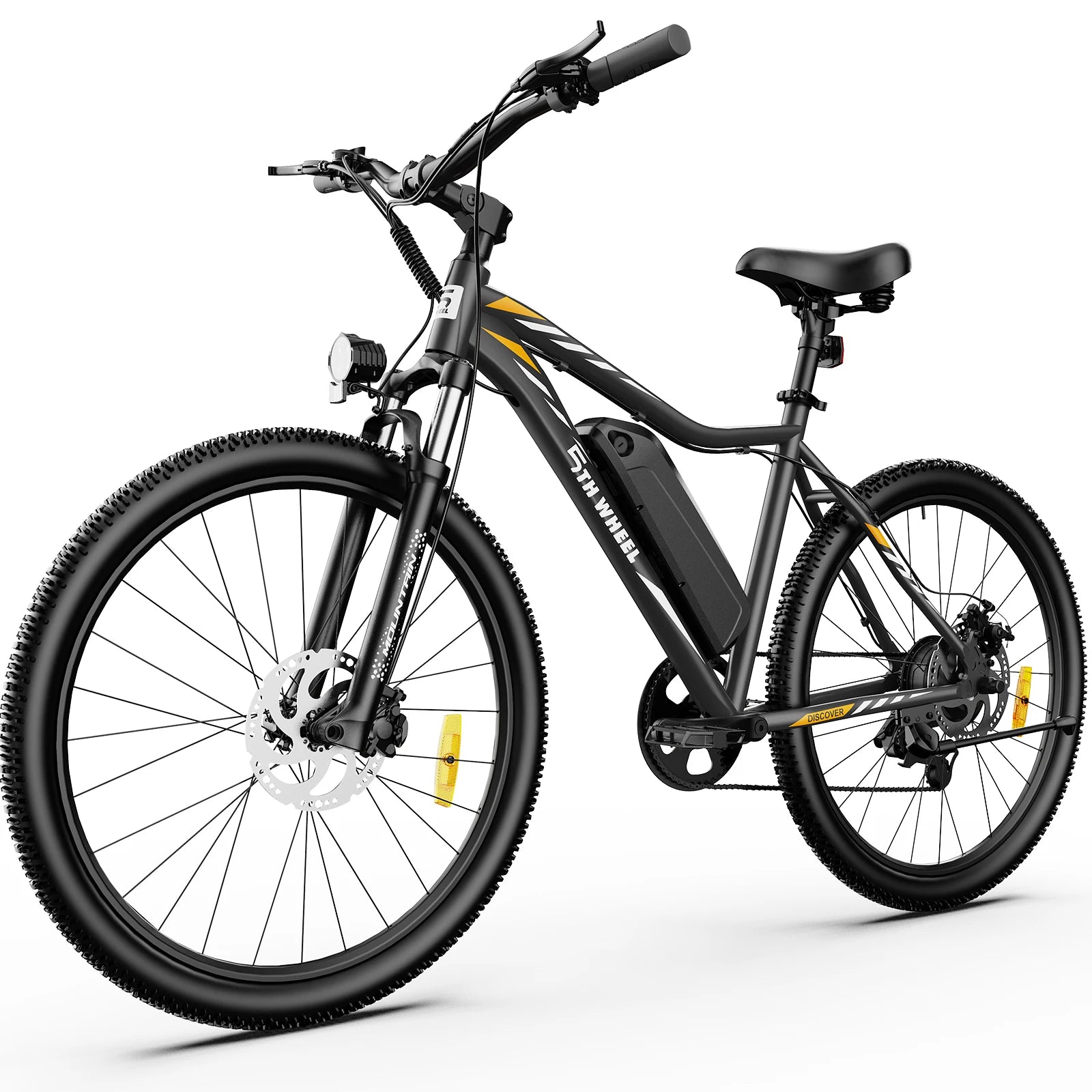 5TH WHEEL AB17 Electric Bike, 500W Motor, 468Wh Removable Battery, 37KM/H Max Speed, Color LCD Display, Front Suspension