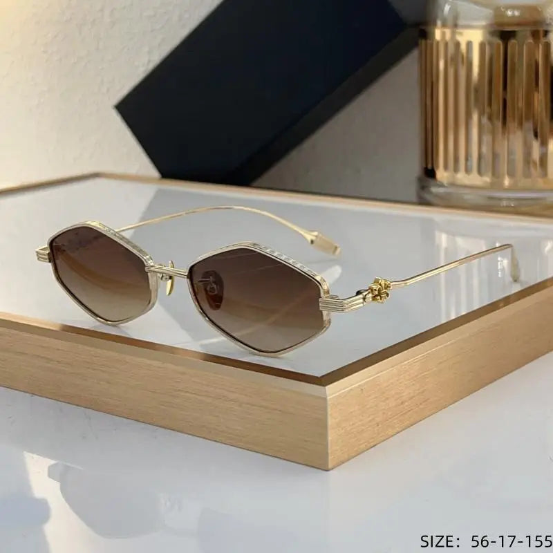 Outdoor Sunglasses Women Brand Designer Classic Irregular New Fashion Retro Personality Aesthetic Luxury Sun Glasses UV400