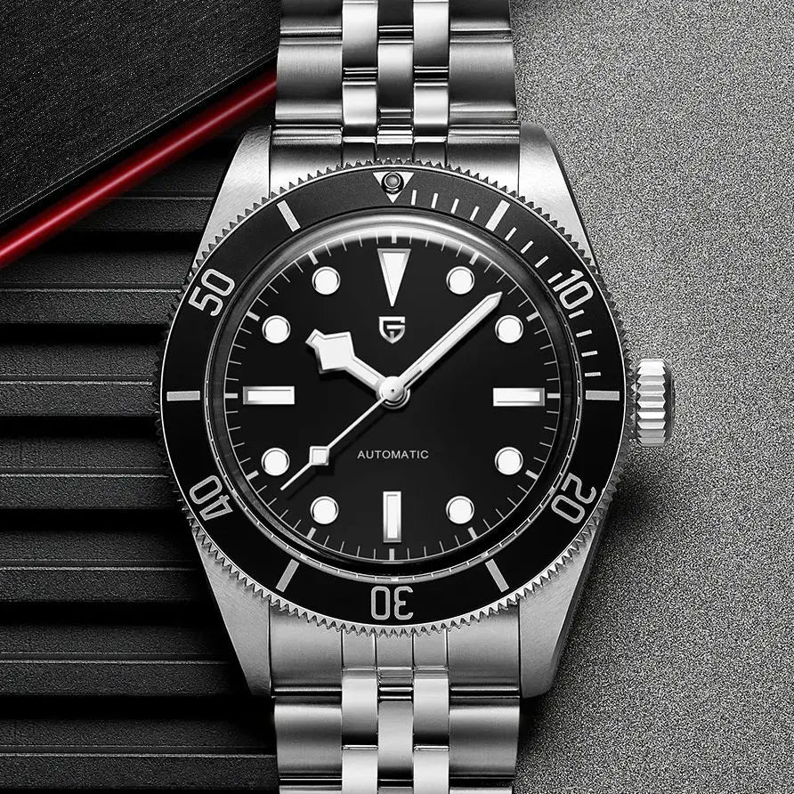 2025 New PAGANI DESIGN BB58 Men's Mechanical Watches Luxury Automatic Wristwatch Stainless Steel Waterproof Clock Reloj Hombre