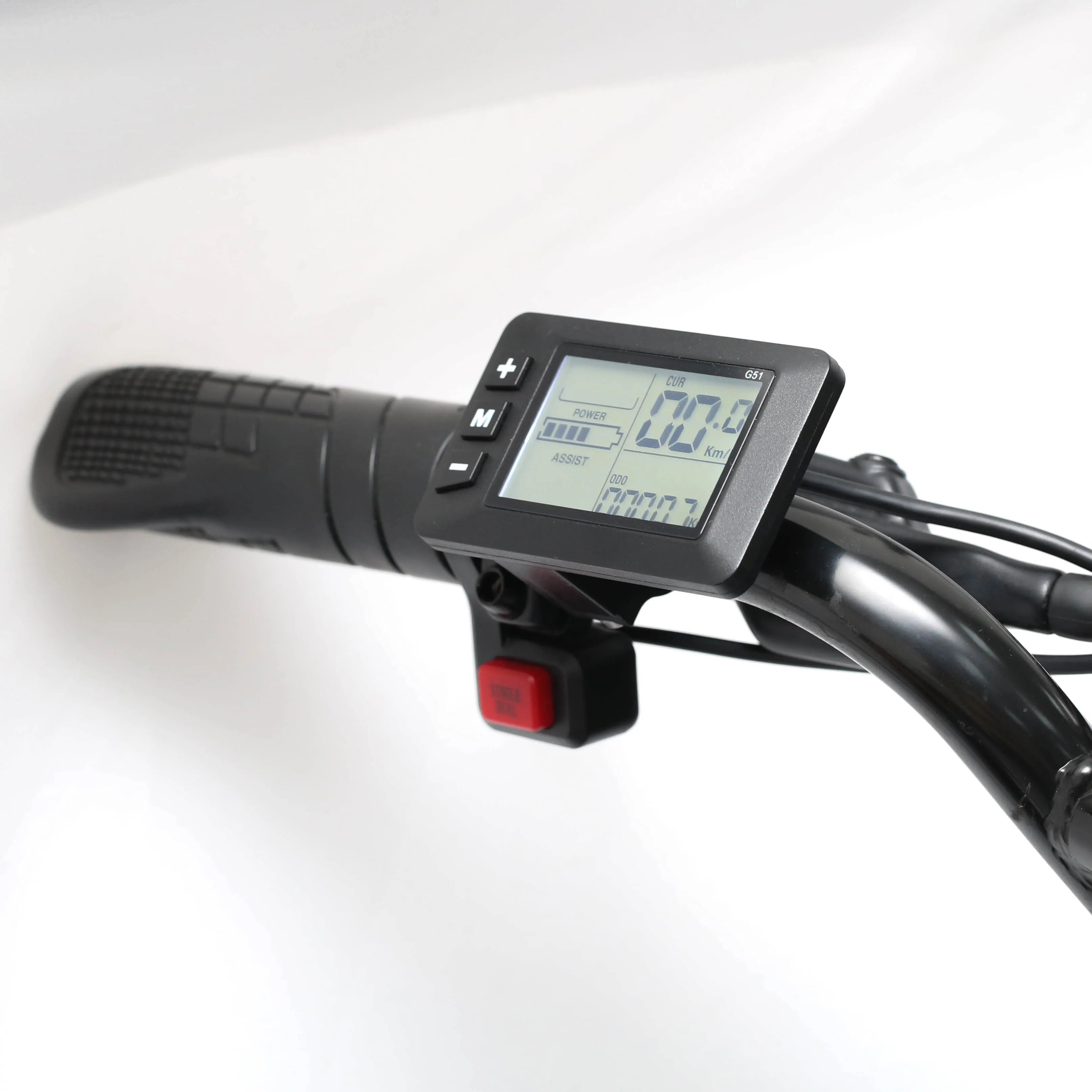 Emoko C91 Electric Bicycle 1000W*2 Dual Motor Adult Ebike 48V23Ah Battery Commute Electric Bike 20-inch Fat Tire E-Mountain Bike