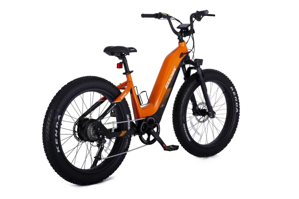 HEZZO Electric Bike for Adults 750W Peak Motor 20MPH Ebike 52V 17AH Battery Adult Electric Bicycles 26" x 4.0 Fat Tires 60 Miles