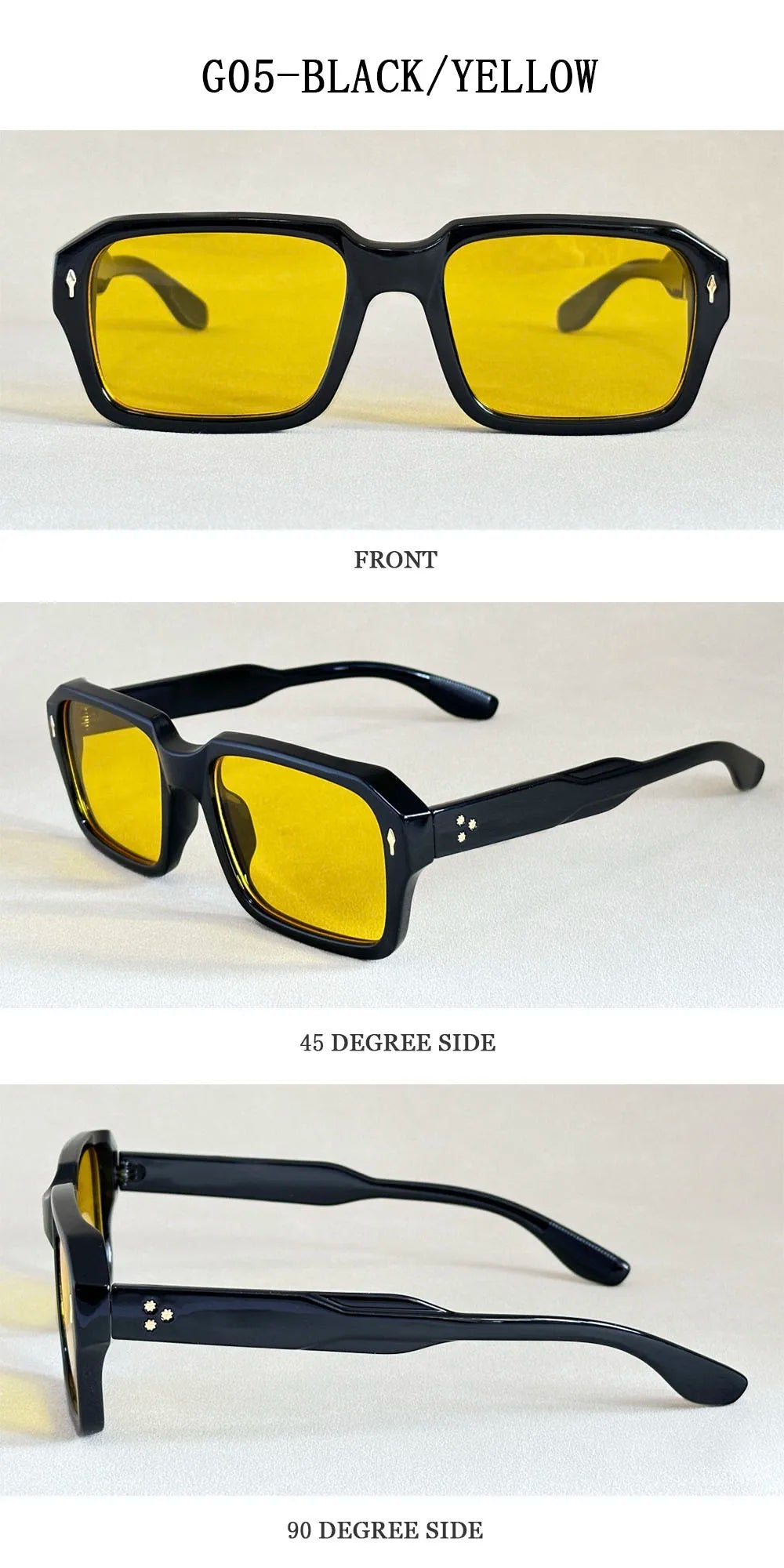 2025 Sunglasses Women Vintage Square Sunglass Men Square Fashion Glasses Lunette Soleil Femme Gafas De Sol Hombre Dropshipping