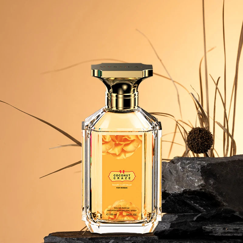 Coconut Passion Women's Perfume 100ML 3.4FL.OZ - Floral Fruity Gourmand Eau de Parfum Perfume Ladies for Everyday/Dating Use