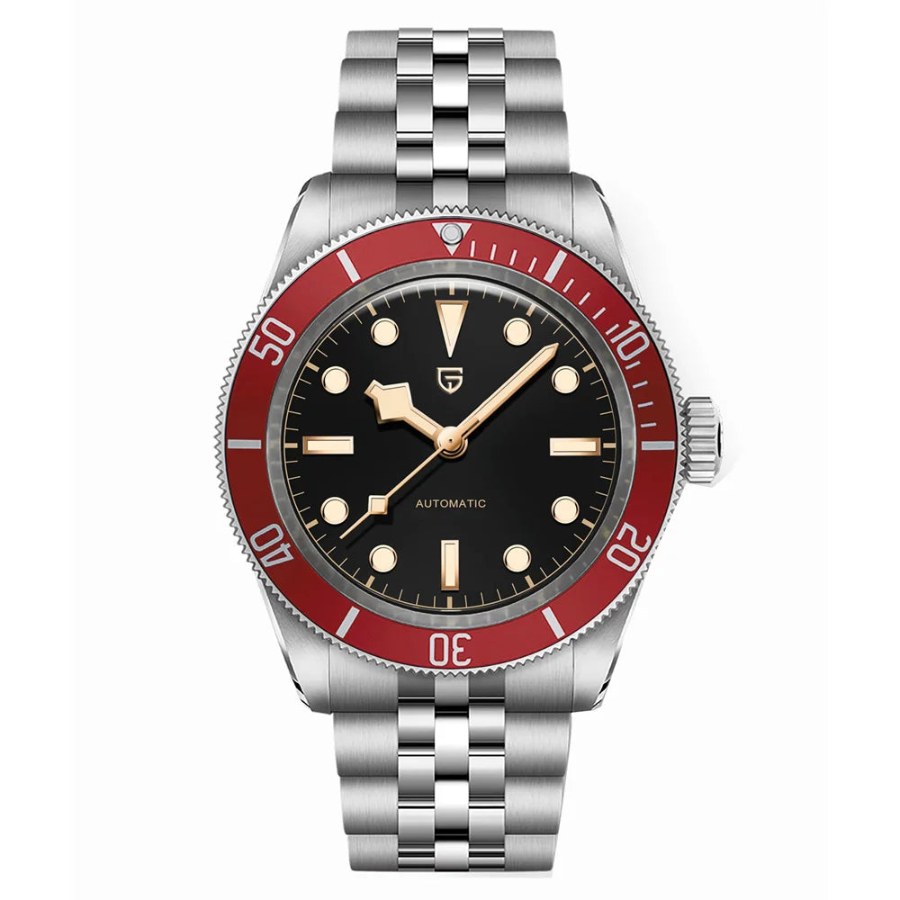 2025 New PAGANI DESIGN BB58 Men's Mechanical Watches Luxury Automatic Wristwatch Stainless Steel Waterproof Clock Reloj Hombre