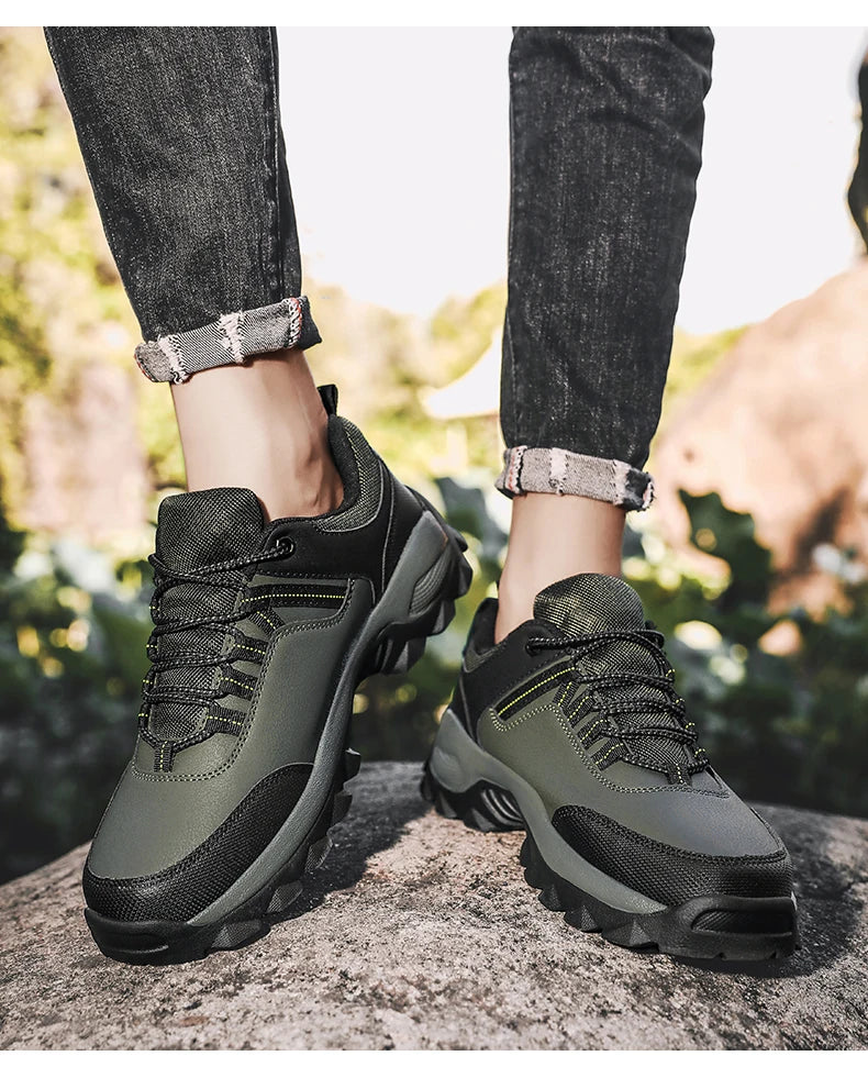 Men Boots Outdoor Sneakers Men Shoes 2024 New Fashion Male Casual Footwear Comfortable Tenis Masculino Botas Men Sneakers Shoes