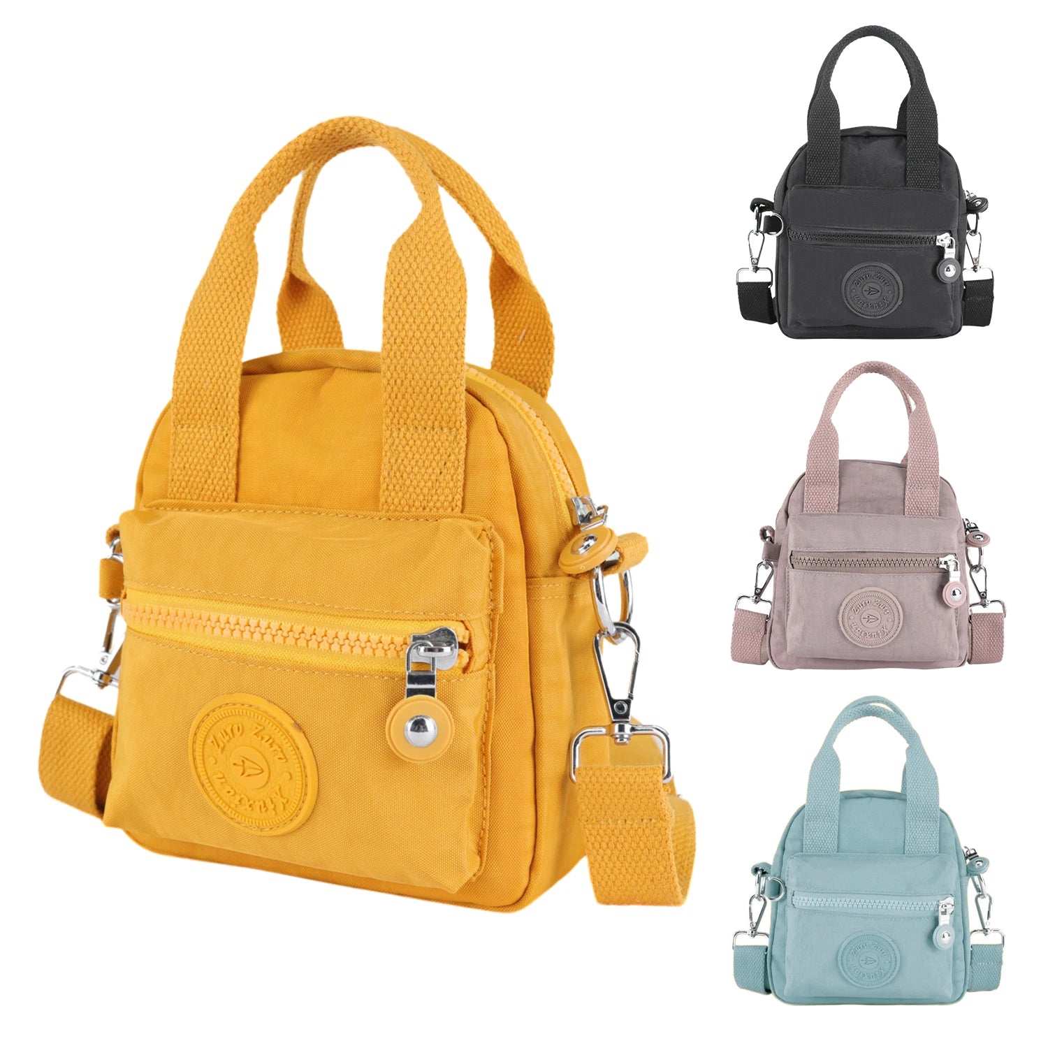 Y2K Women's Crossbody Bag Waterproof Lightweight Stylish Mini Tote & Messenger Shoulder Bag with Zipper Casual Compact Handbag