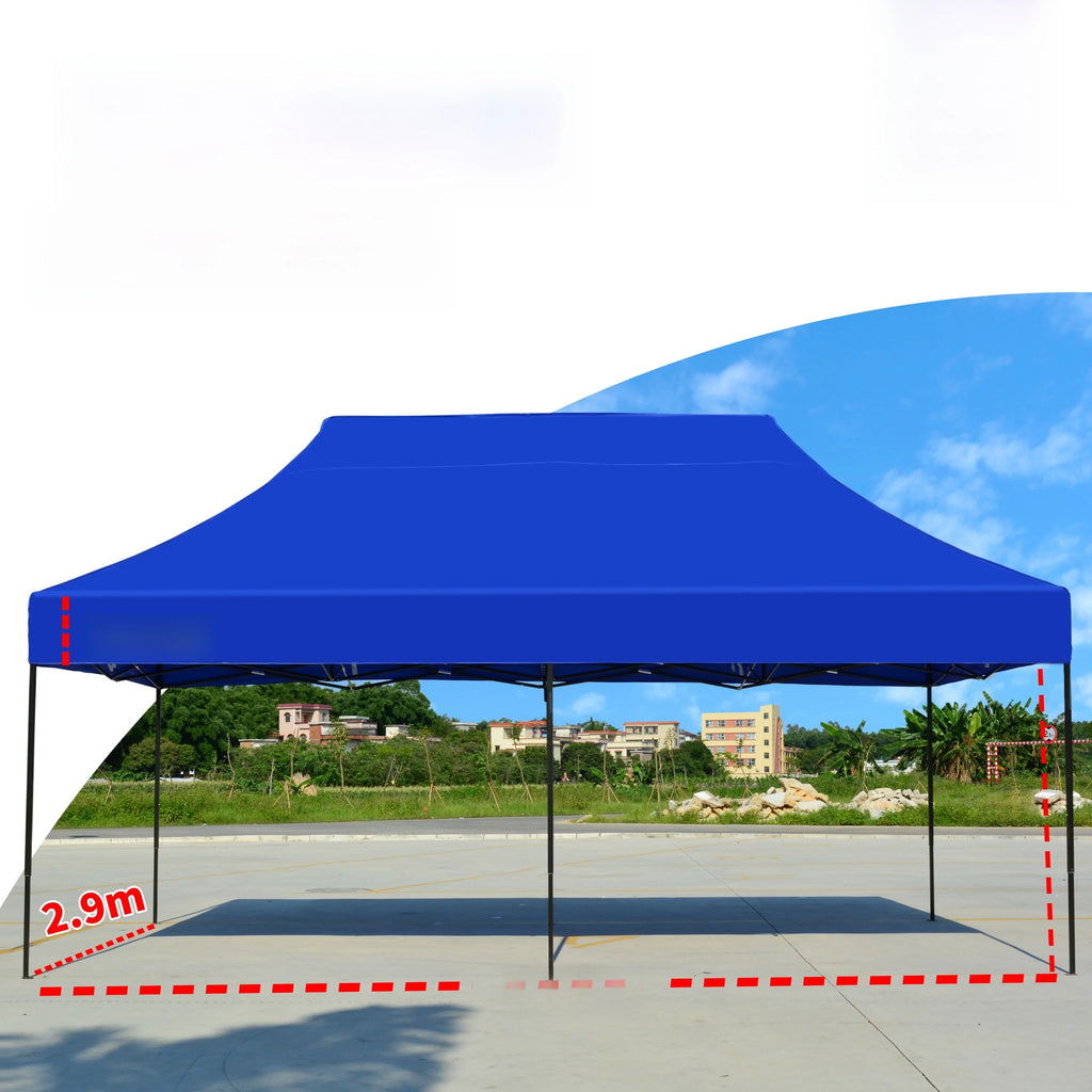 Thiened Four-Legged 3x6 Meters Tent Outdoor Rain And Sun elter Stall Special Outdoor Cam Travel Supplies Canopy