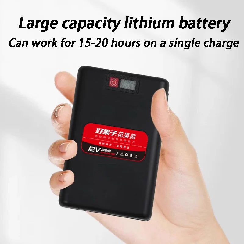 Electric Pruning Shears New Fruit Tree Thinning Flower Sparse Fruit Specialized Pruning Scissors Portable Flower Fruits Shears