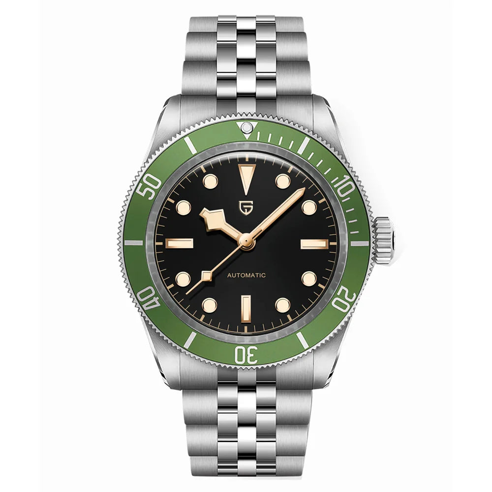 2025 New PAGANI DESIGN BB58 Men's Mechanical Watches Luxury Automatic Wristwatch Stainless Steel Waterproof Clock Reloj Hombre