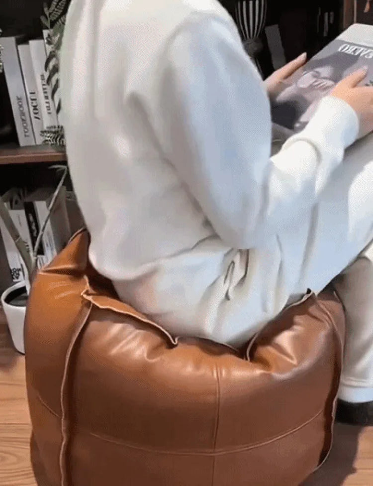 Living Room Sofa Collection Short Stool Idle Clothes DIY Lazy Sofa Household Sitting Pier Bay Window Stool Clothes Storage Bag