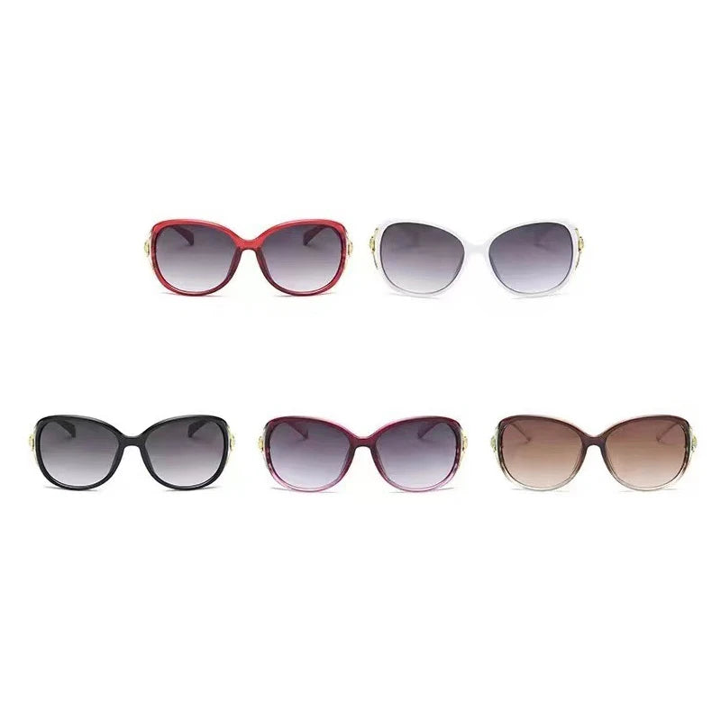 Women's Sunglasses New Simple Fashionable Versatile Trendy  Driving Vacation Sedside Luxury Brands High Quality Sunshade Glasses