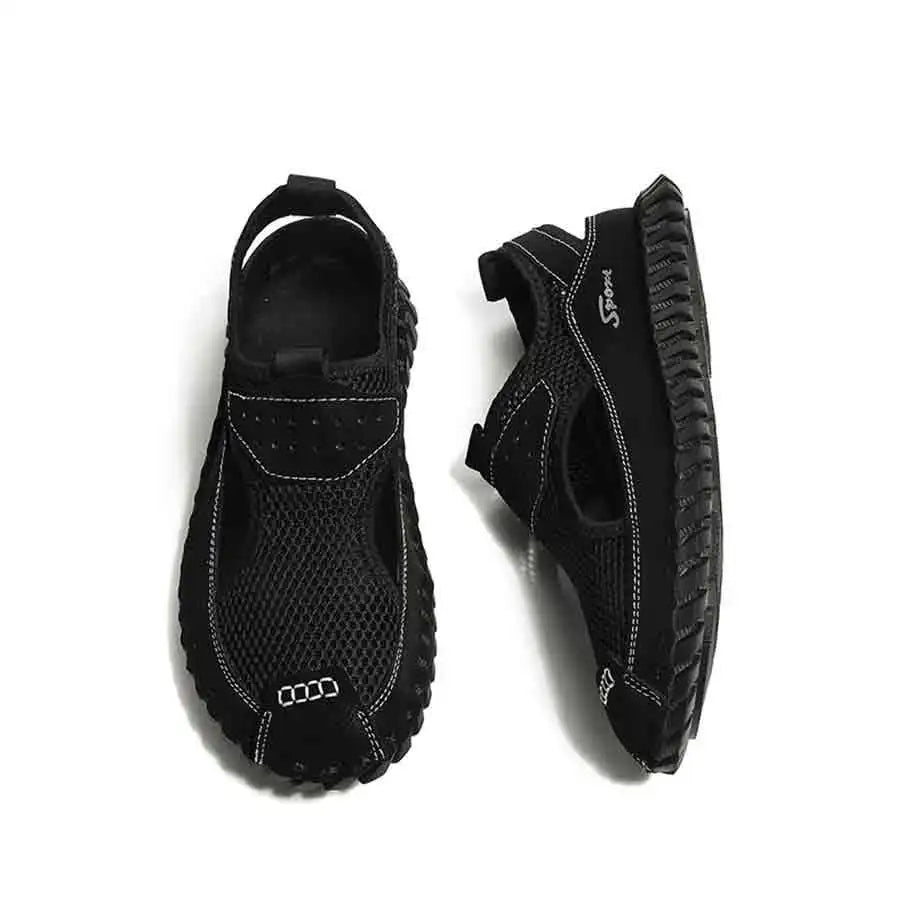 Casual Men Sandals Slip On Beach Shoes Soft Sole Quick Drying for Walking