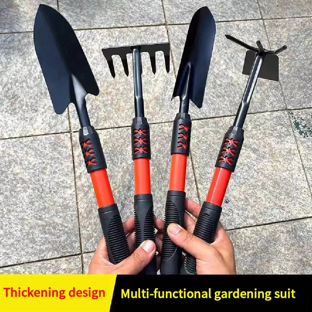 Planting Gardening Tools Small Spade Hoe Rake Hand Shovel Set For Sand Vegetable Plants Grass Digging Soil Garden Weed Remover