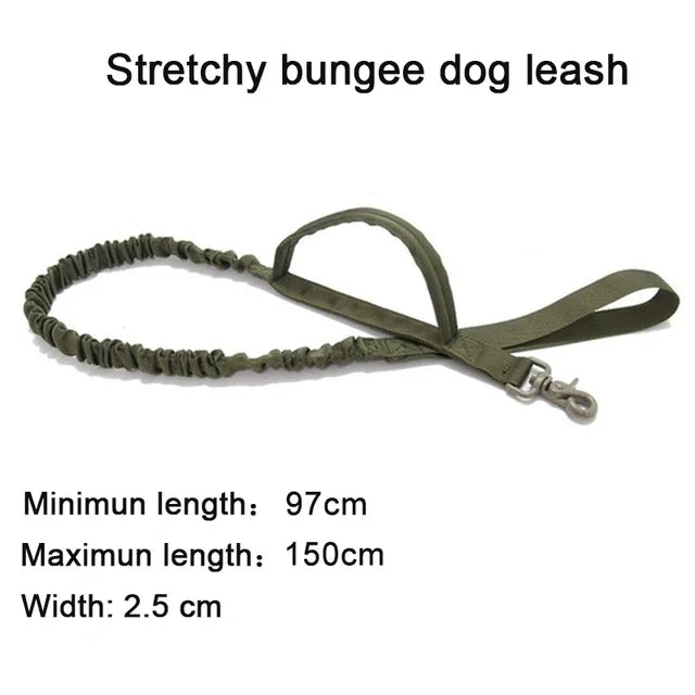 Tactical Dog Collar Set Adjustable Nylon Military Dog Collar Leash For Training Medium Large Dogs German Shepherd Pet Products