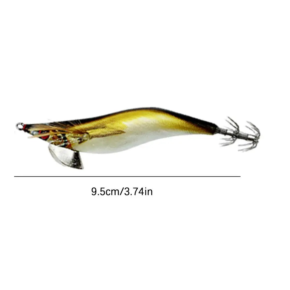 Glowing Squid Jigs Saltwater Shrimp Lures Fluorescent Artificial Fishing Baits Realistic Freshwater Fish Luring Tools supplies