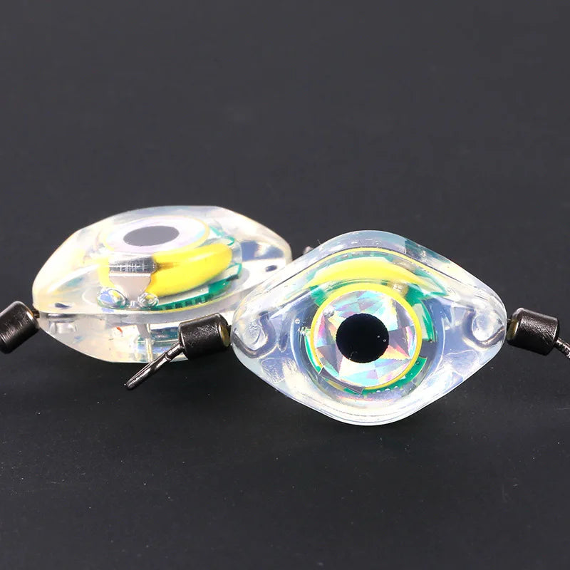 Fishing Equipment Double Swivel Fish Trap Lamp Luminous LED Light Fishing Lure Squid Jig lamp Night Fishing Bait Lamp Sea Tackle