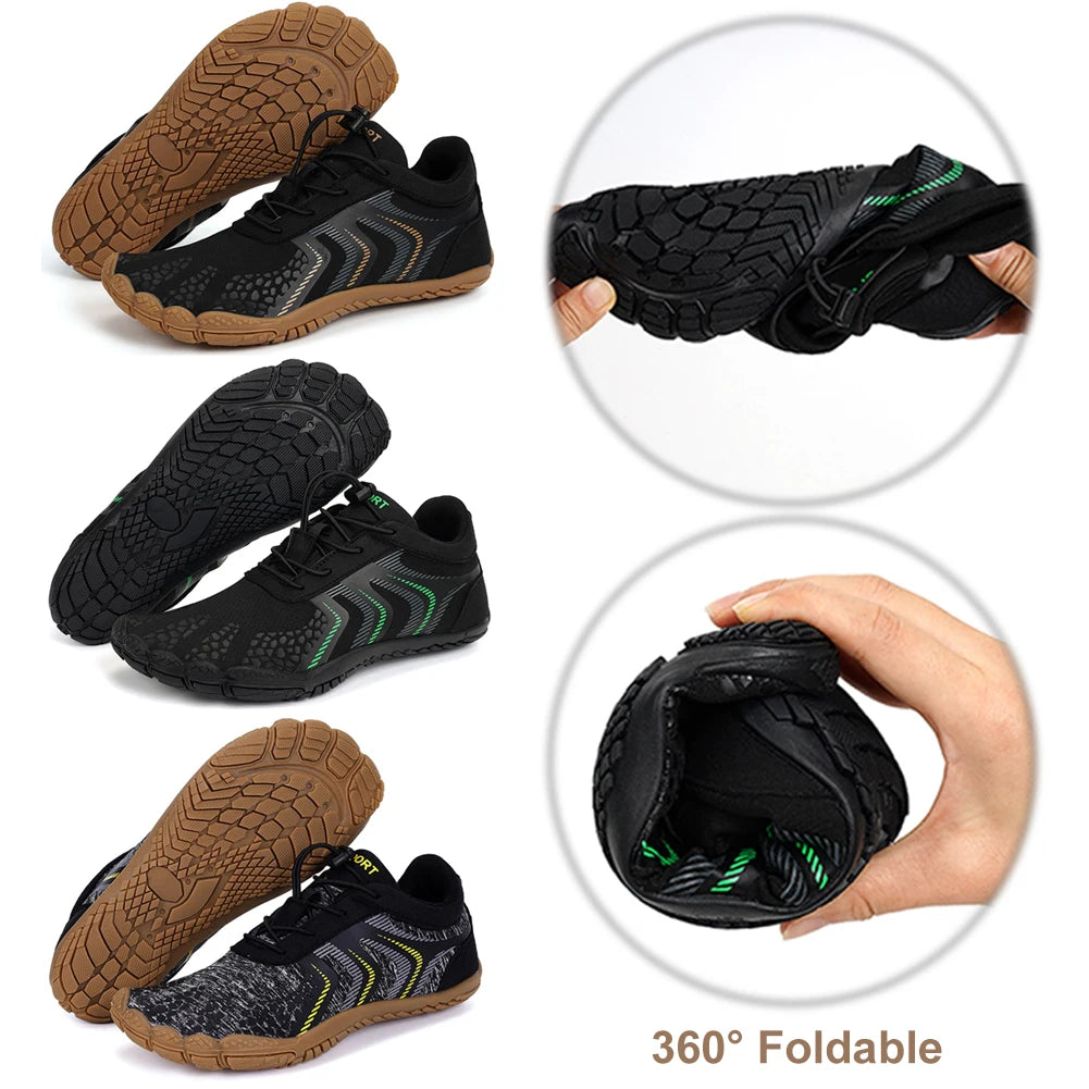 Unisex Water Sports Aqua Shoes Swimming Diving Sneakers Outdoor Beach Barefoot Gym Yoga Footwear Men Women Trekking Wading Shoes