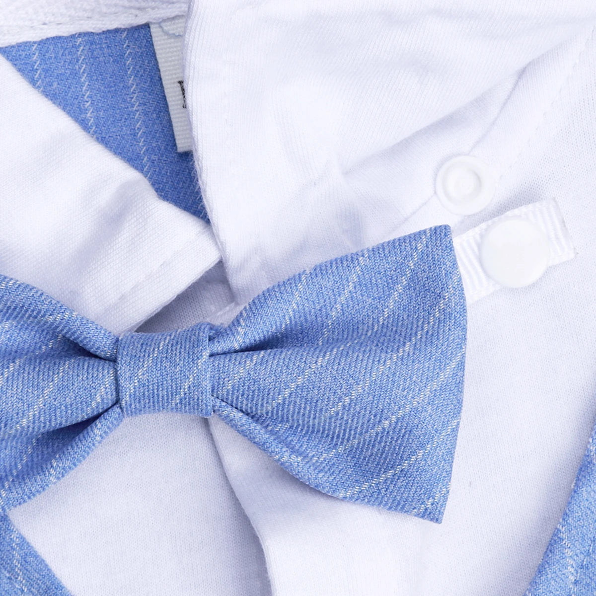 Baby Boys Clothing Set Infant Gentleman Outfit Top + Shorts Baptism Wedding Birthday Gift Costume 2PCS Kids Summer Clothes Suit