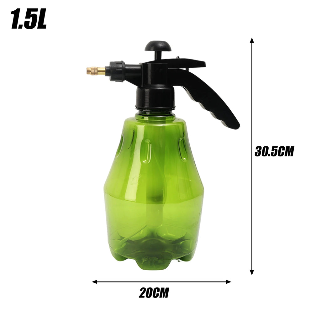 Pressure Spray Bottle Handheld Garden Lawn Pump Watering Can with Adjustable Nozzle Car Wash Plastic High-Pressure Mist Sprayer