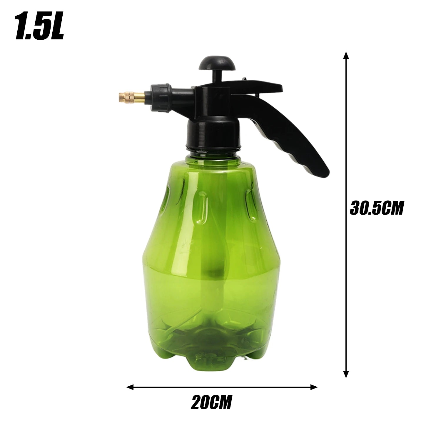 Pressure Spray Bottle Handheld Garden Lawn Pump Watering Can with Adjustable Nozzle Car Wash Plastic High-Pressure Mist Sprayer