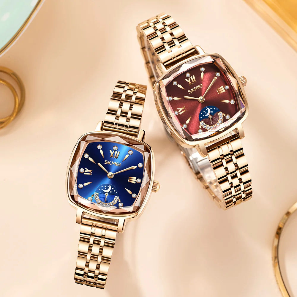 Luxury Watch for Woman Waterproof Stainless Steel Quartz Ladies Watch High Quality Women's Watches Elegant Female Clock