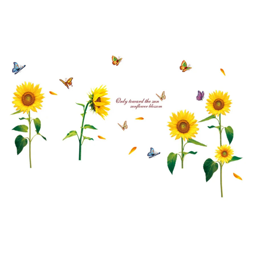 Living Room Flower Background Wall Stickers Bedroom Room Wall Decoration Stickers Wallpaper Self-adhesive Stickers Home Decor