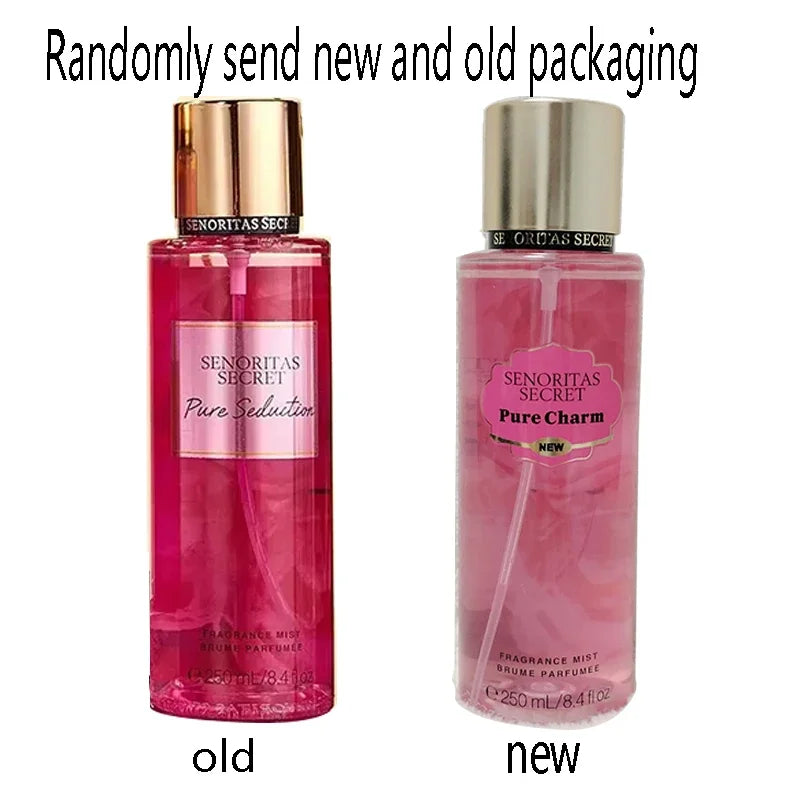 Body Spray Women's  Fragrance Floral and Fruit Tone Lasting Fragrance Thailand's 250ml
