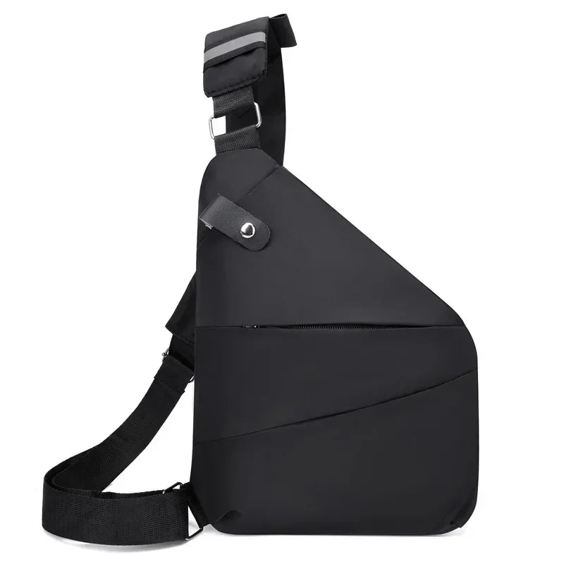 Brand Men Travel Business Fino Bag Burglarproof Shoulder Bag Holster Anti Theft Security Strap Digital Storage Chest Bags рюкзак