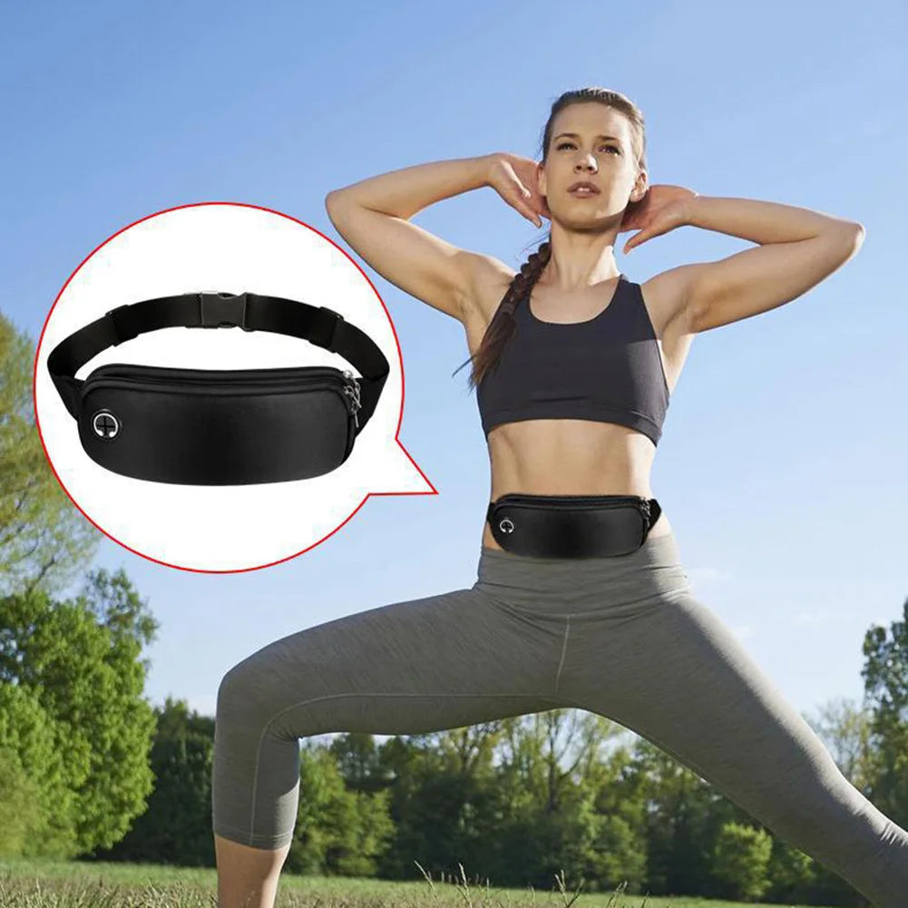 5 PCS Running Belt Waterproof for Men Women Phone Holder Running Waist Pack Waist Pouch for Walking Fitness Workout Exercise