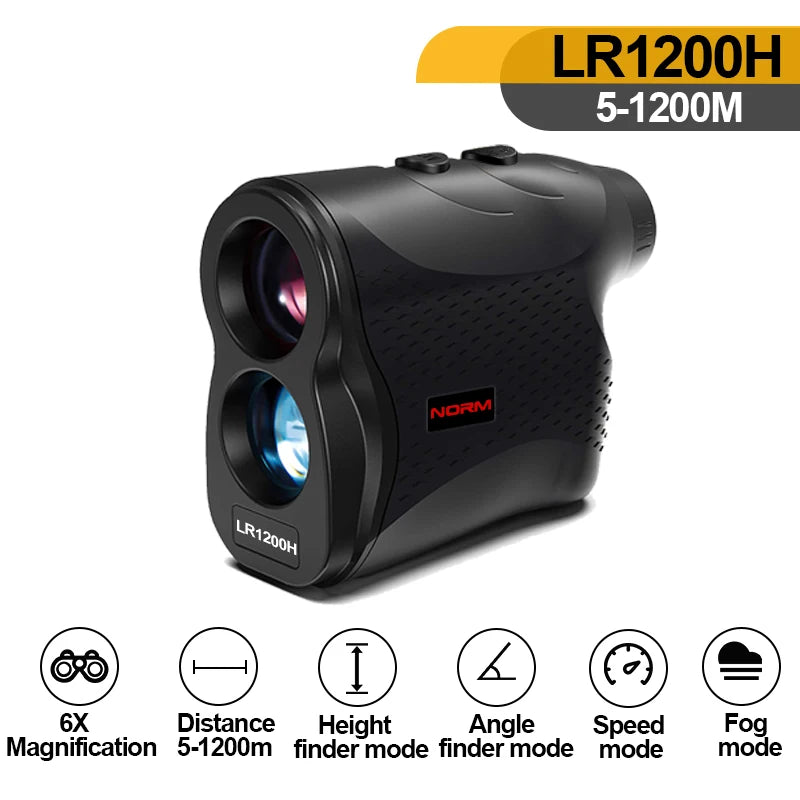 NORM Hunting Rangefinder Outdoor Sport Survey 600M 900M 1200M 1500M Angular Height Measurement
