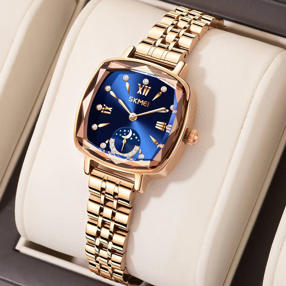 Luxury Watch for Woman Waterproof Stainless Steel Quartz Ladies Watch High Quality Women's Watches Elegant Female Clock