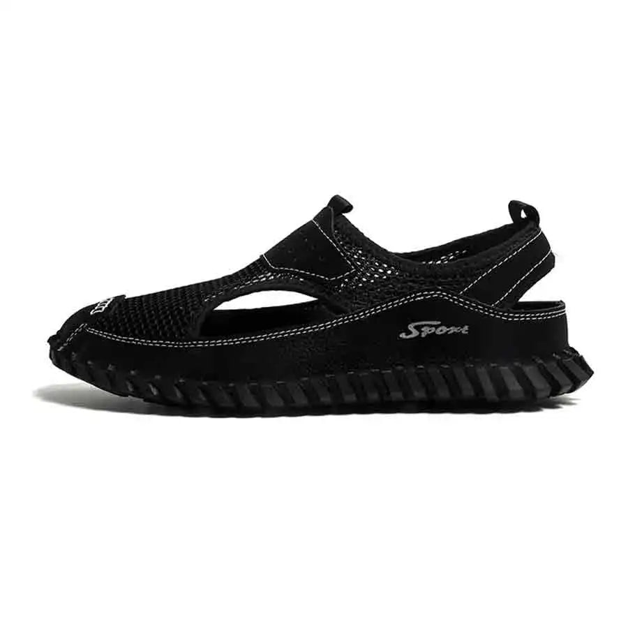Casual Men Sandals Slip On Beach Shoes Soft Sole Quick Drying for Walking