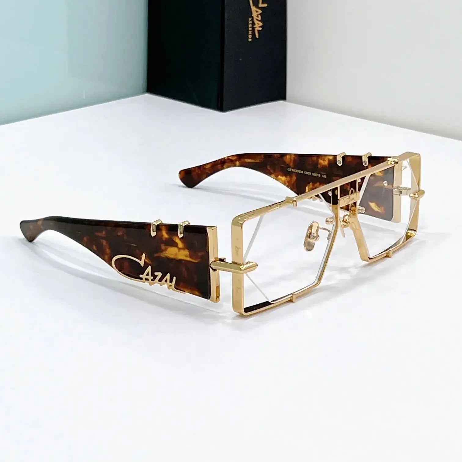 New Arrival ORIGINALCAZAL MOD004 Oversized Red Acetate Frame Men Eyewear Fashion Vintage Top Quality Luxury Women Sunglasses