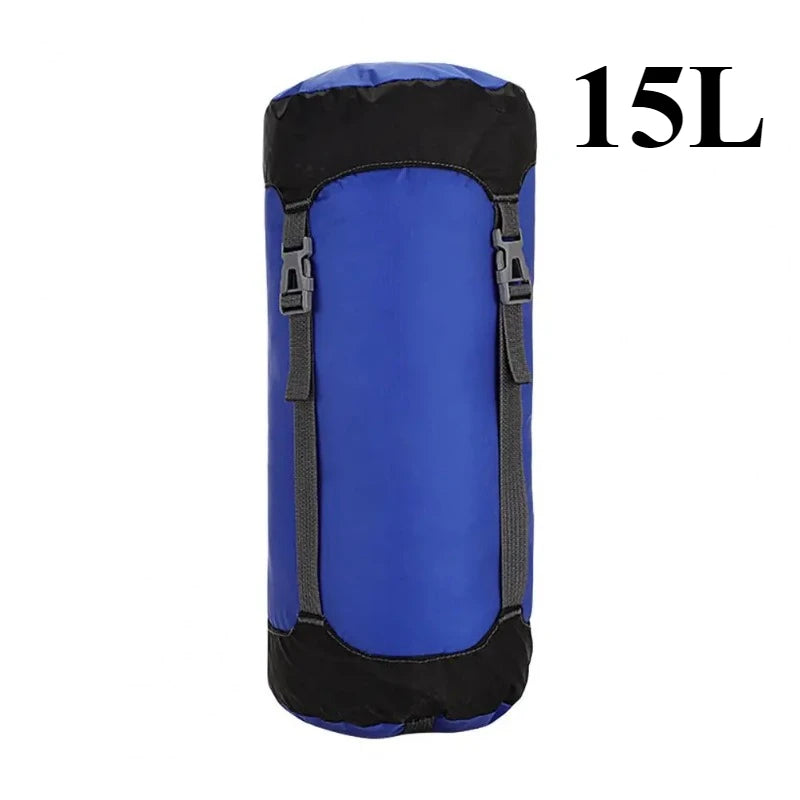 8/15/25/35L Sleeping Bag Compression Storage Bag Outdoor Camping Multi-purpose Waterproof Bags Portable Ultra-light Storage Bag