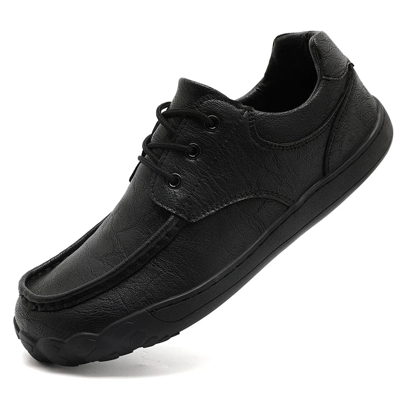 Men's Wide Toe Shoes 2024 Classic Fashion Barefoot Comfortable Flats Loafers Anti-slip and Soft Sole Walking Footwear Shoe