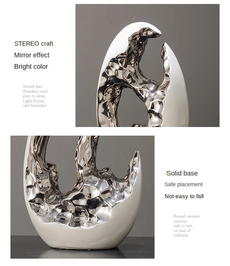 Simple Modern Home Decor, Gold Ornaments, Living Room, Wine Cabinet, TV Cabinet, Office Desktop, High-end Christmas Decoration