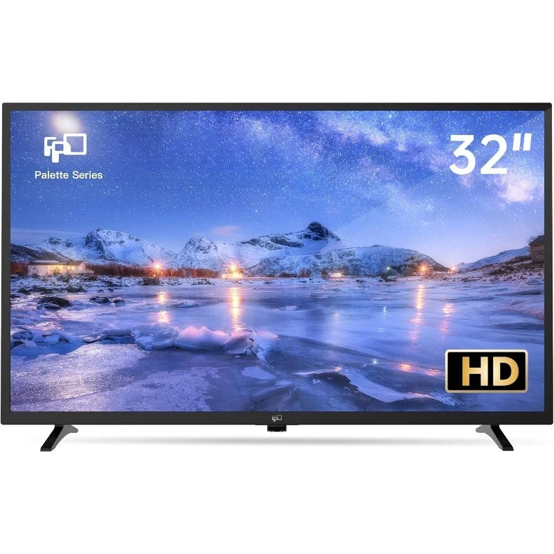 32 Inch Smart TV 720p HD Flat Screen Television (P-Series) with Google Play, Small LED Tvs for Living Room, Google Cast Buil