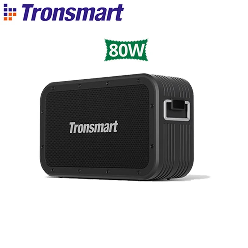 Tronsmart Force Max Speaker 80W Powerful Bluetooth Speaker with TWS, Bluetooth 5.0, Waterproof IPX6, Built-in Powerbank