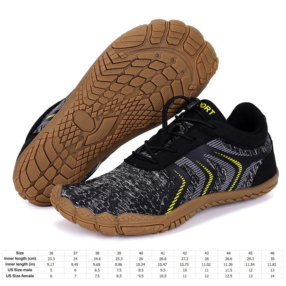 Unisex Water Sports Aqua Shoes Swimming Diving Sneakers Outdoor Beach Barefoot Gym Yoga Footwear Men Women Trekking Wading Shoes