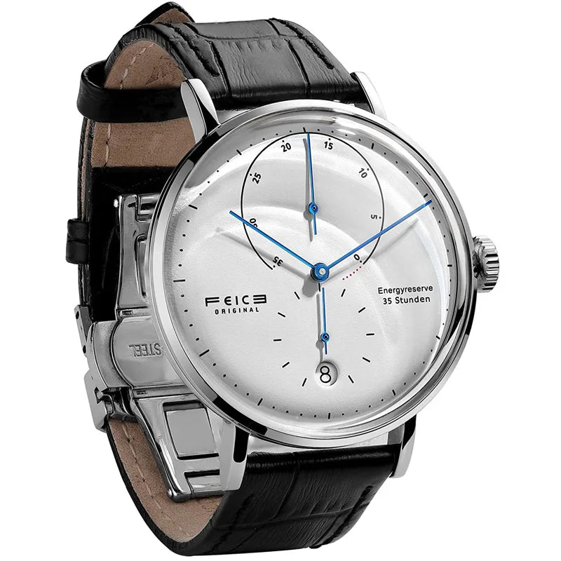 FEICE 20mm Men's Mechanical Watch Men Automatic Bauhaus WristWatch Waterproof Fashion Creative Simple Relogio Masculino-FM202