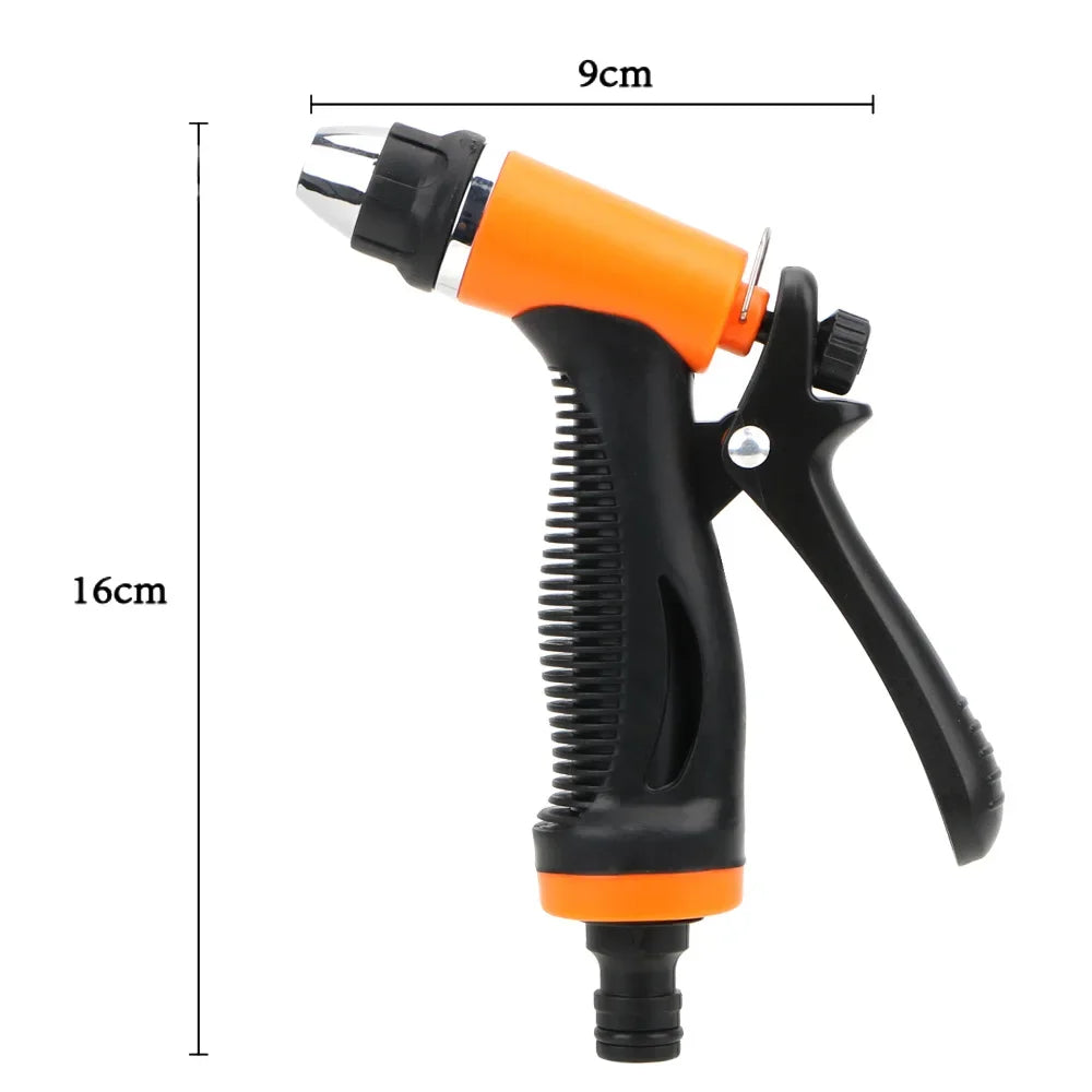 High Pressure Garden Spray Gun, Water Sprayer for Car Wash, Plant Watering, Adjustable Sprinkle Nozzle
