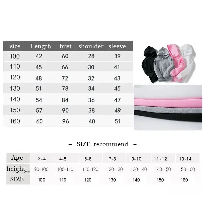 Children's Hoodies KPop Demon Hunters tops Boy Girls Coat Casual Toddle Sweatshirr white pink child 3-12 year the Spring Autumn