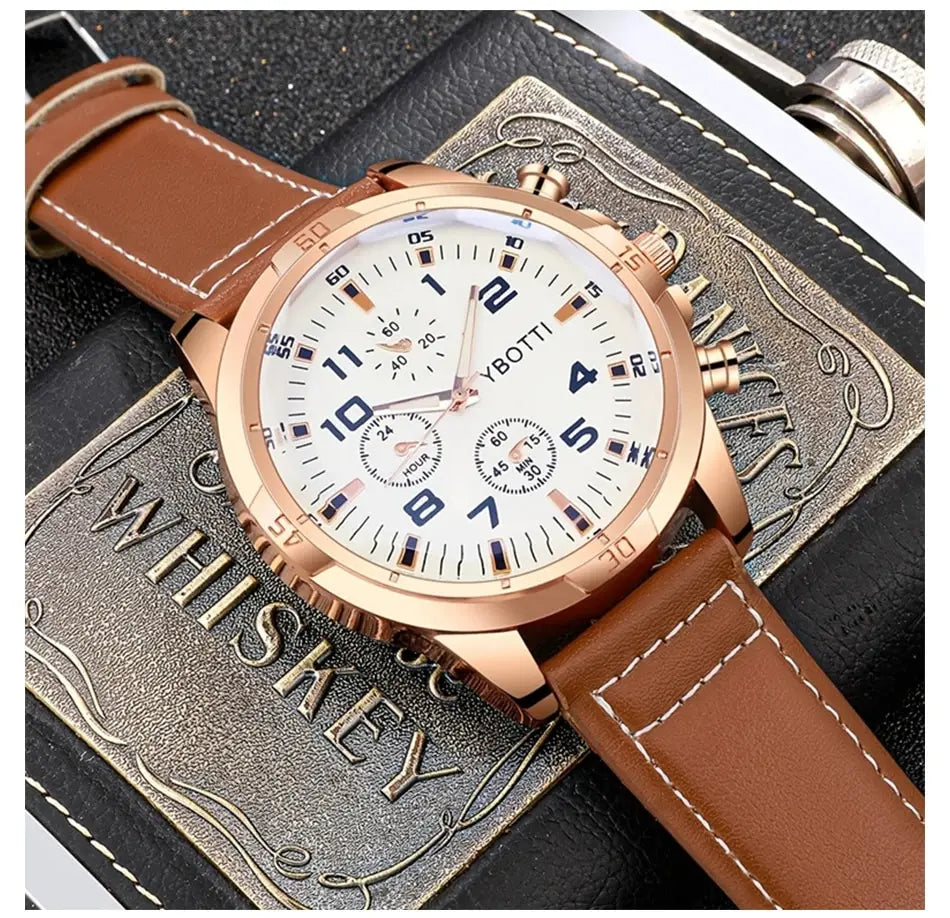 Mens Watches Top Brand Luxury Fashion Casual Business Quartz Watch Waterproof Wristwatch Hodinky Relogio Masculino
