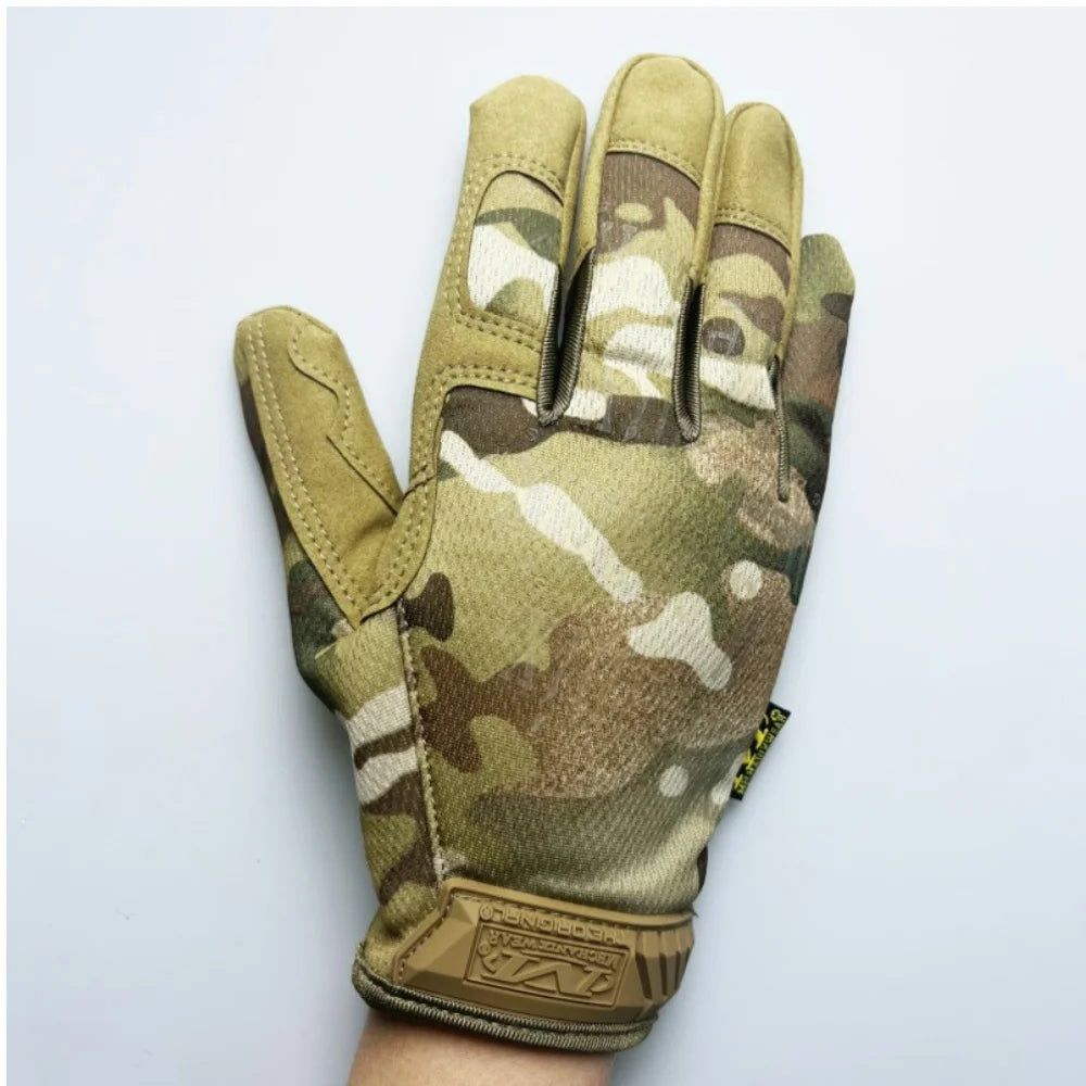 2025 Special Forces tactical military gloves Outdoor sports hiking work motorcycle non-slip gloves are strong and wear resistant