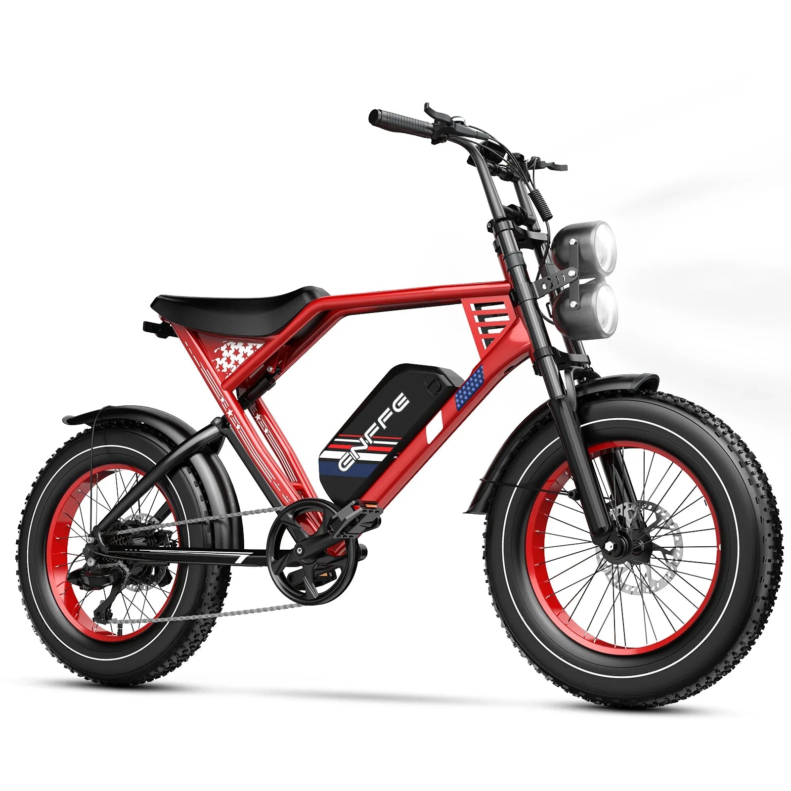 HARTY RE-LA01 Adult electric bike 750W City ebike removable Battery 48v22.5Ah 20 inches fat tire E-Mountain bike