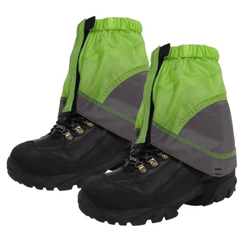 New Outdoor Sports Gaiters Outdoor Leg Gaiters With Elastic Band Hiking Climbing Hunting Leg Cover Shoes Gaiters For Women Men