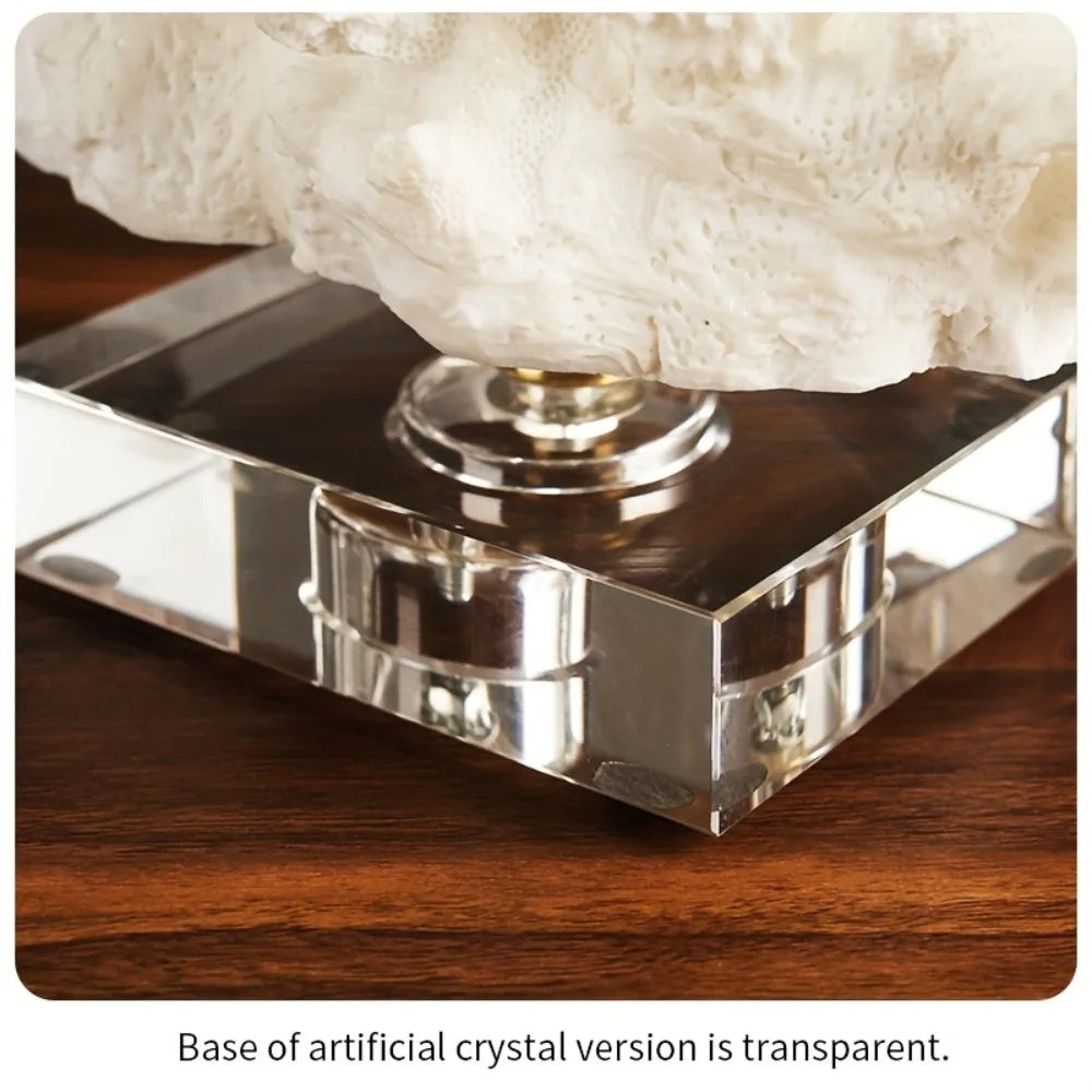 White Coral Decor Coral Reef Decor Resin Coral Decoration Faux Coral Nautical Decorations Beach Home Decor Decorative Coral Gift