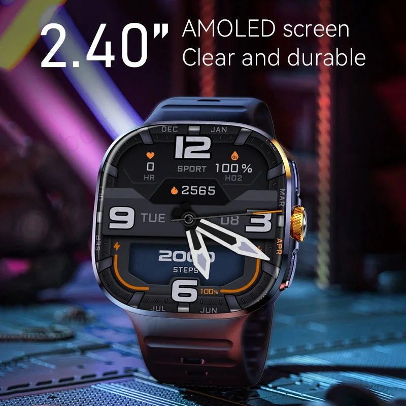 New M99 5G Cellular Version Smartwatch 2.4inch Amoled Larger Screen Android Smart Watch With Rotary Camera Sim Card Slot WIFI