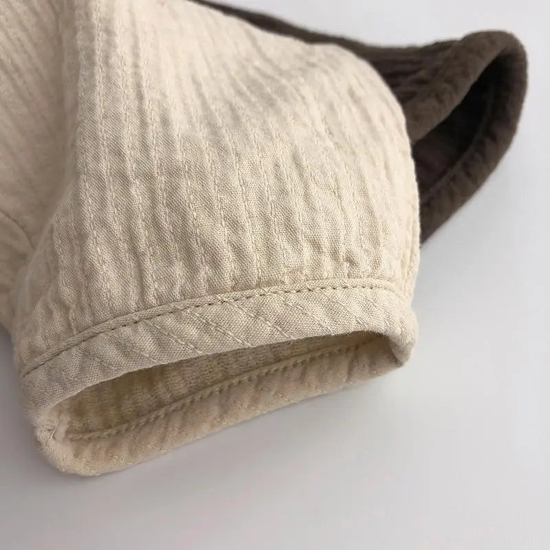 Summer Children's Casual Pants Cotton Hemp Pants Korean Baby Boy and Girls Cargo Pants Kids Clothes